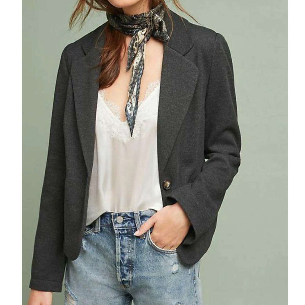 Anthropologie Cartonnier blazer